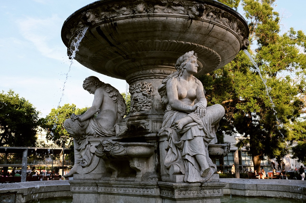 Budapest fountain